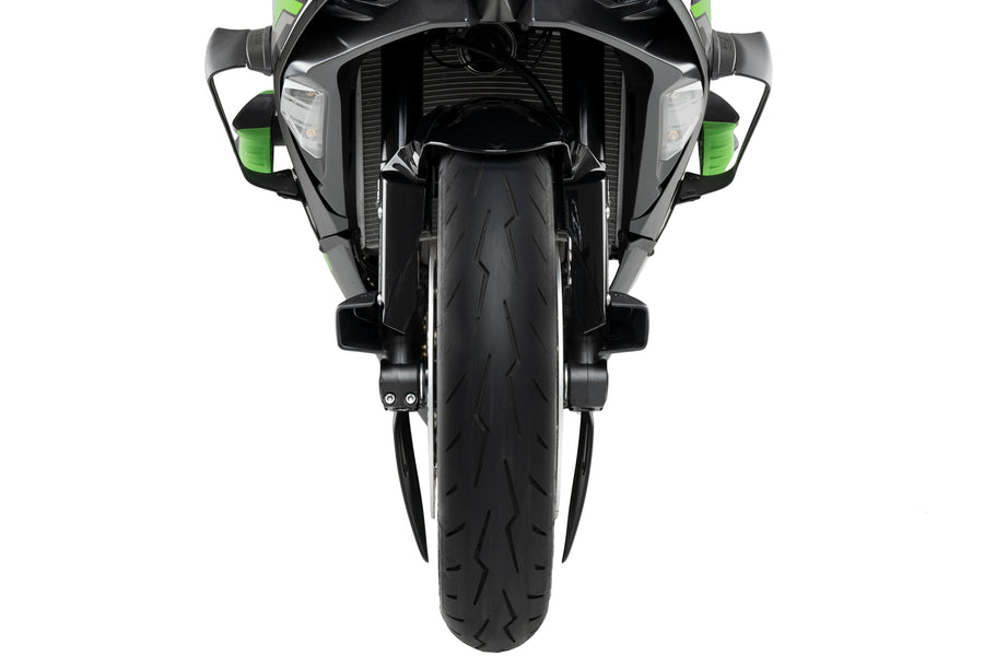 KAWASAKI ZX-6R NINJA [2025] – Brzdový chladič – Karbonový vzhled
