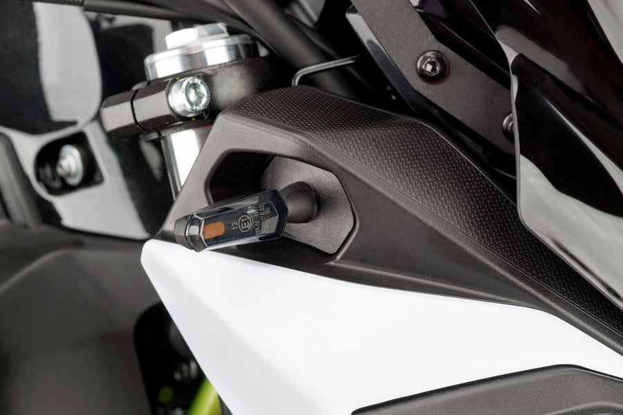 KTM RC 390 [2025] – Sada tyčových indikátorů – Černá