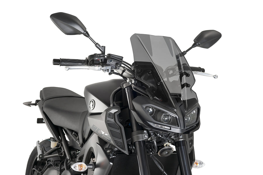 YAMAHA MT-09 SP [2020] – cestovní čelní sklo nové generace | Silně tónovaný | PUIG 9377F