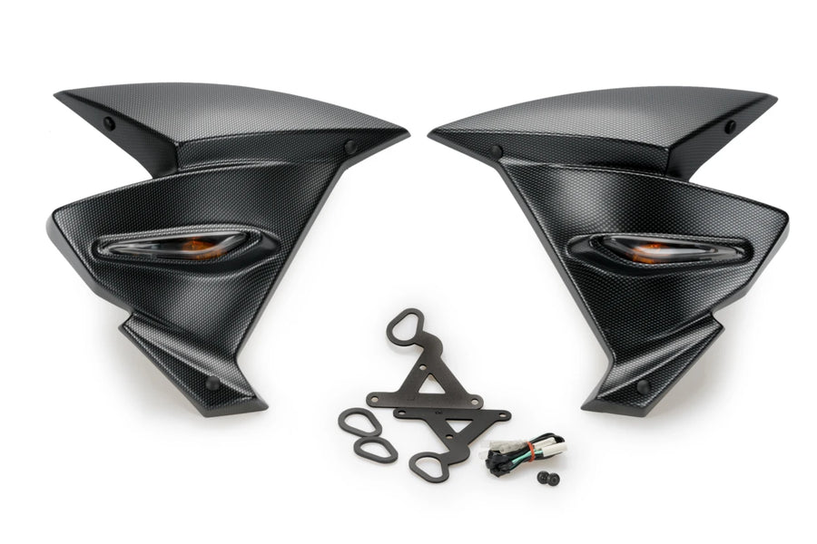 YAMAHA MT-09 SP [2020] – Krytka chladiče – Matte Black