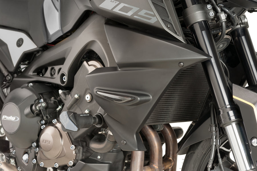 YAMAHA MT-09 SP [2020] – Krytka chladiče – Matte Black