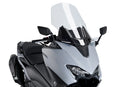 YAMAHA TMAX [2017–2018] - V-Tech Line Touring Windschild | Klar | PUIG 9424W