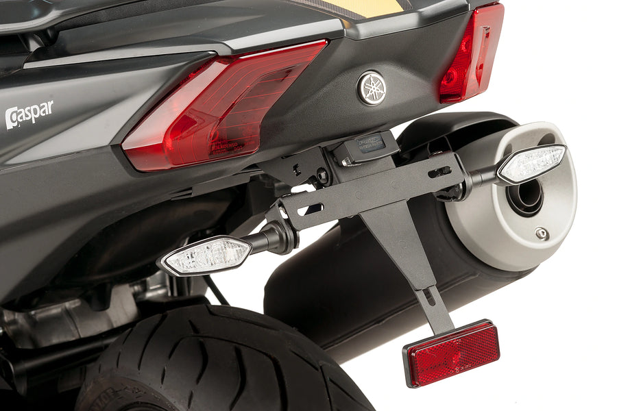 YAMAHA TMAX/DX/SX [2017–2018] - Kennzeichenhalter | Schwarz | PUIG 9468N