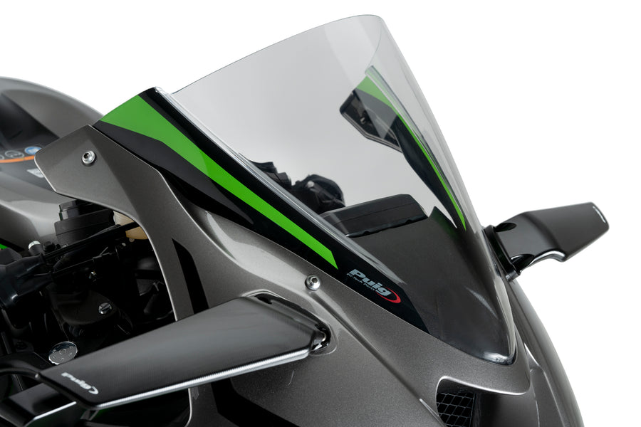 KAWASAKI ZX-6R NINJA [2025] – obrazovka Z-Racing – průhledná