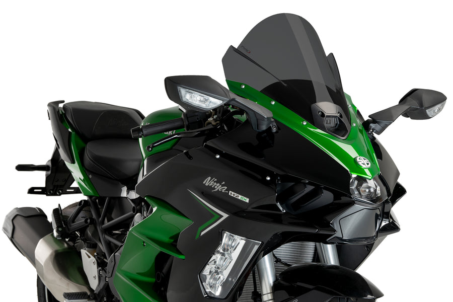 KAWASAKI NINJA H2 SX SE [2025] – obrazovka Z-Racing – černá