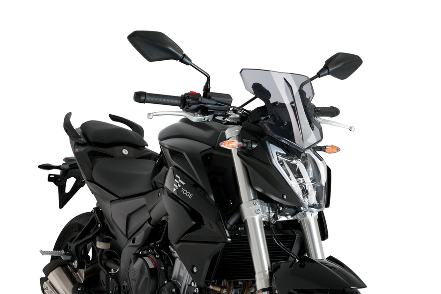 VOGE 500R [2025] – Flanker Visor Fairing Screen – Transparentní