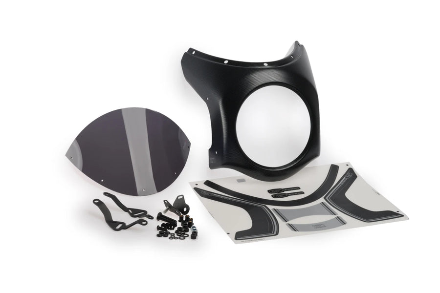 TRIUMPH Scrambler 400X [2025] – Retro Fairing Screen – Tónovaná