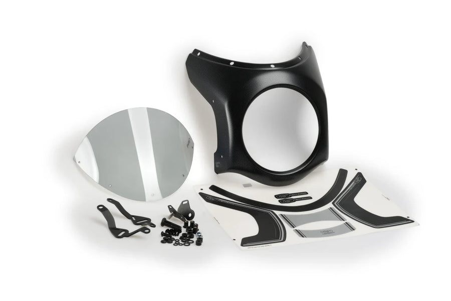 TRIUMPH Scrambler 400X [2025] – Retro Fairing Screen – Tónovaná