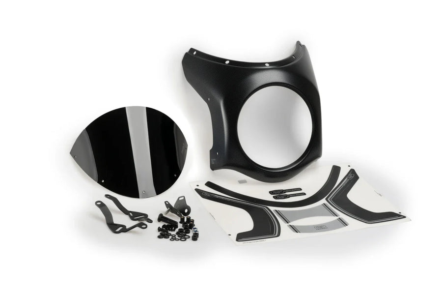 TRIUMPH Scrambler 400X [2025] – Retro Fairing Screen – Tónovaná
