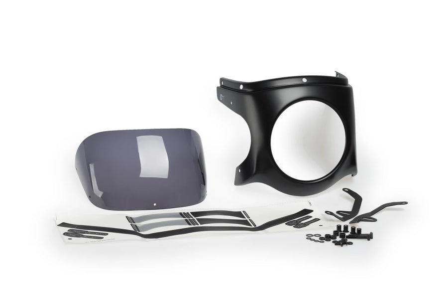 TRIUMPH BONNEVILLE SPEEDMASTER [2025] – Retro Fairing Screen – Černá