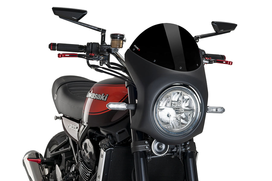 KAWASAKI Z 900 RS SE [2025] - Retro kryt kapotáže | Černá | PUIG 9595N