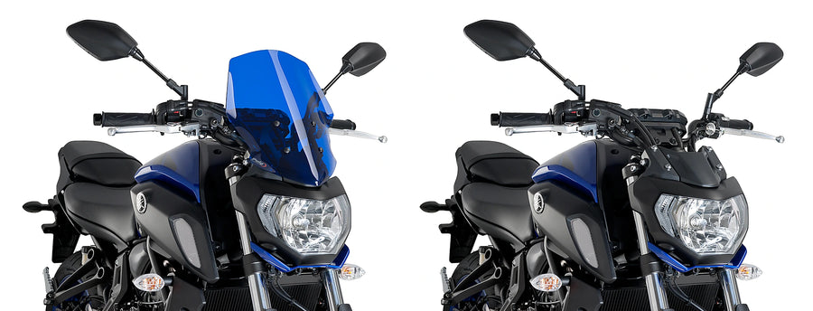 YAMAHA MT-07 [2020] - Touring Windshiel nové generace | Modrá | PUIG 9667A