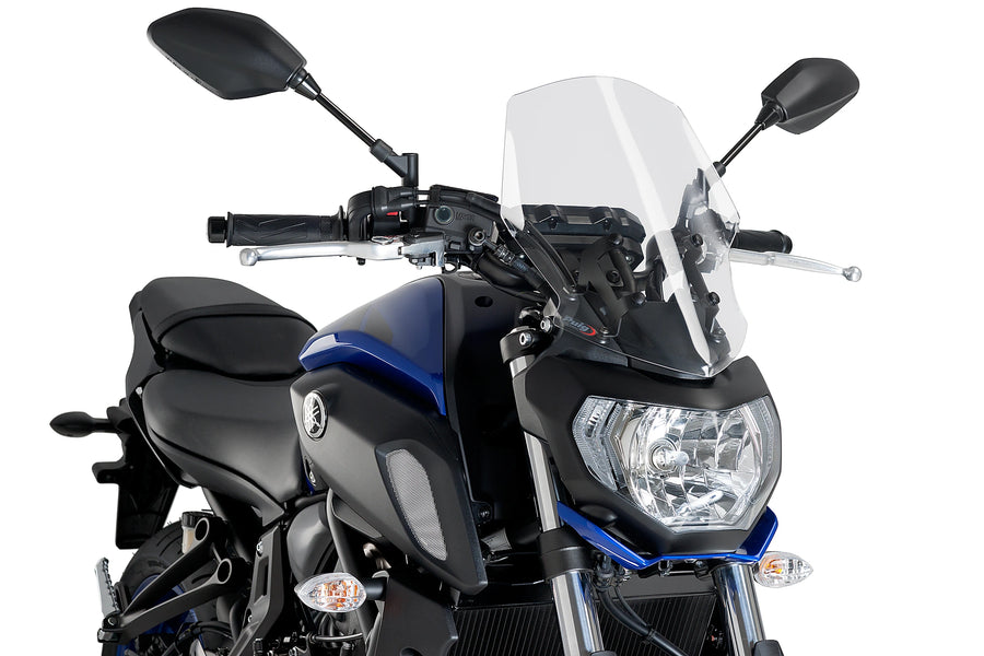 YAMAHA MT-07 [2020] - Touring Windshiel nové generace | Jasno | PUIG 9667W