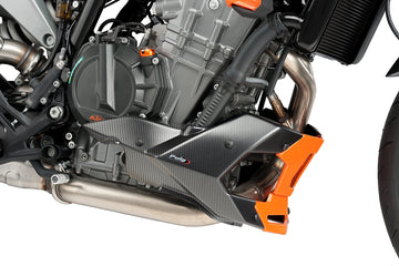 KTM 890 DUKE R [2025] - přední spoiler PUIG | Karbonový vzhled | PUIG 9669C