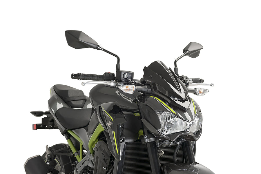 KAWASAKI Z 900 [2019] - Sportovní čelní sklo nové generace | Černá | PUIG 9689N