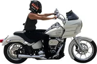Harley Davidson Fxlr [KLOCK WERKS] - Přední blatník řady Hugger s montážními bloky pro Softail/Dyna