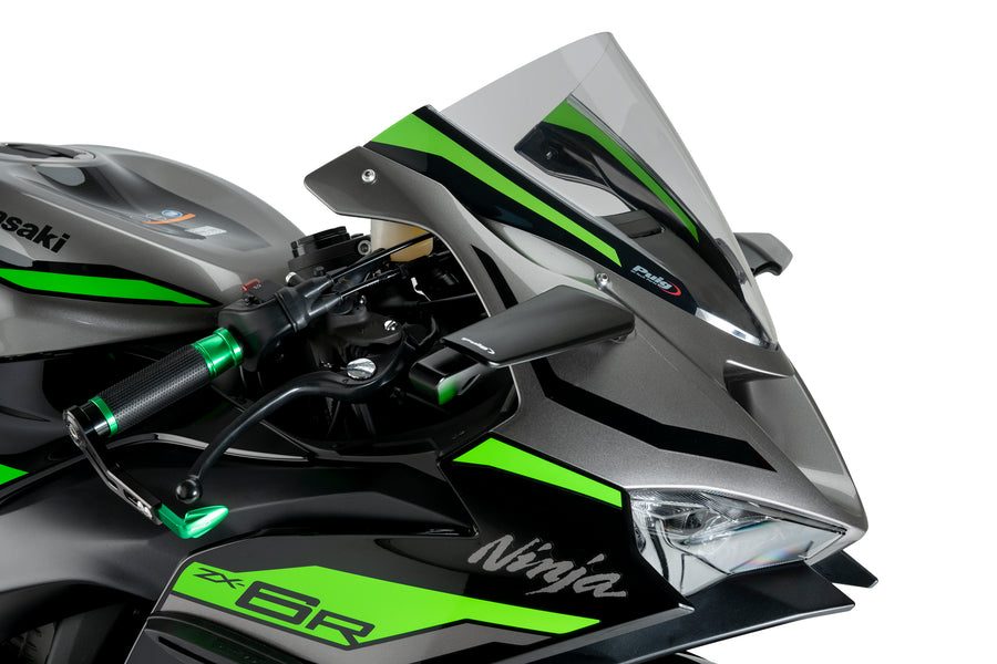KAWASAKI ZX-6R NINJA [2025] – obrazovka Z-Racing – černá