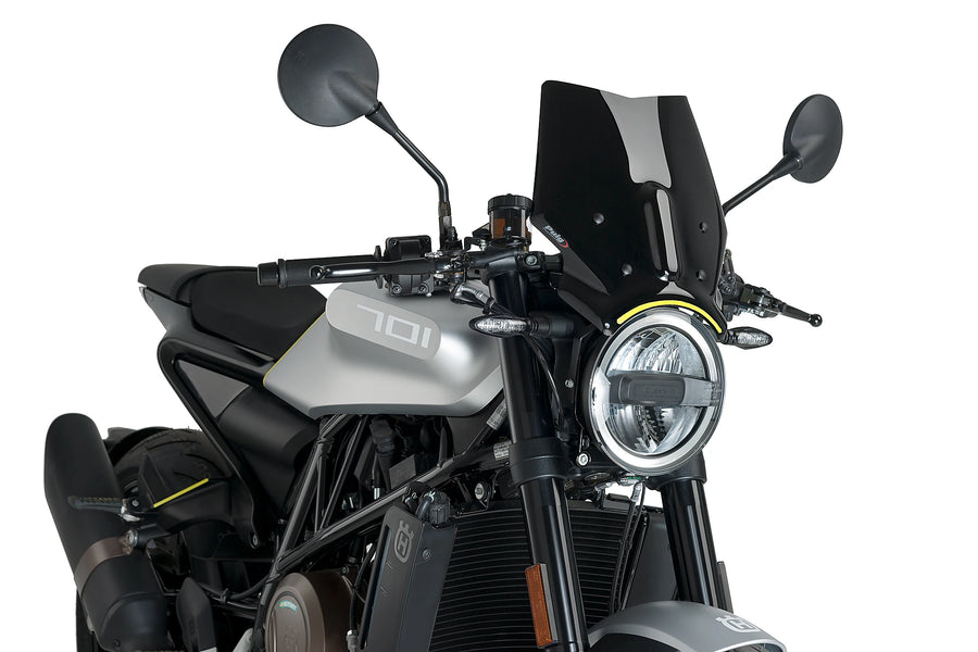 HUSQVARNA VITPILEN 701 [2020] - Sportovní čelní sklo nové generace | Černá | PUIG 9750N