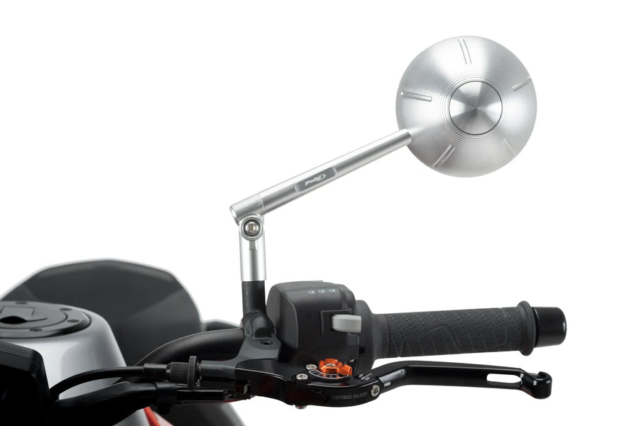 KTM 890 DUKE R [2025] – Retro zpětné zrcátko – Eloxovaný hliník