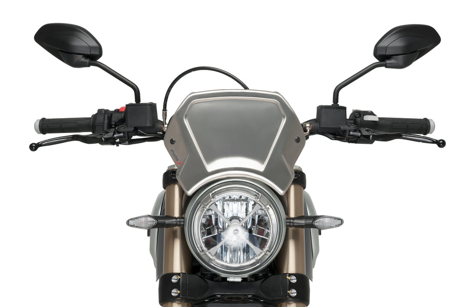 DUCATI Scrambler 1100 DARK PRO [2025] – ALU čelní deska – černá