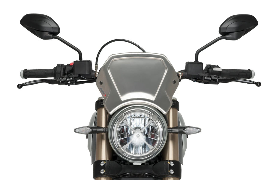 DUCATI Scrambler 1100 DARK PRO [2025] – ALU čelní deska – černá