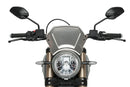 DUCATI Scrambler 1100 DARK PRO [2025] – ALU čelní deska – stříbrná