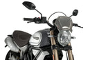DUCATI Scrambler 1100 DARK PRO [2025] – ALU čelní deska – stříbrná