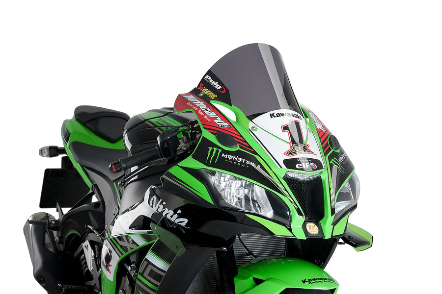 KAWASAKI ZX-10RR NINJA PERFORMANCE [2018] - Obrazovka R-Racer | Silně tónovaný | PUIG 9849F