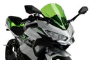 TRIUMPH BONNEVILLE T 120 BLACK [2025] - obrazovka PUIG Z-Racing | Zelená | PUIG 9976V