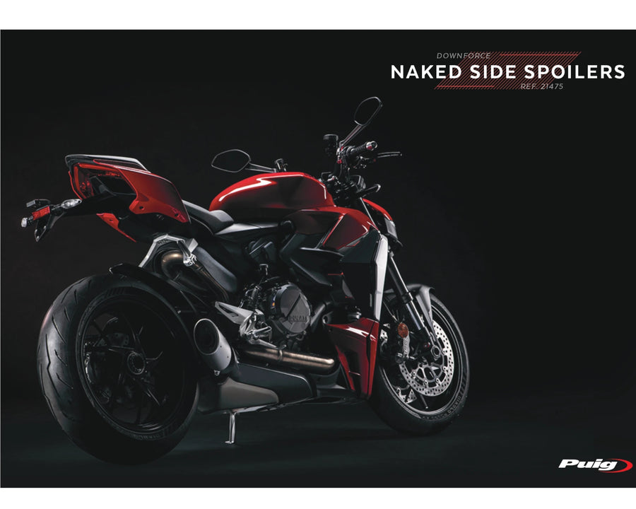 DUCATI STREETFIGHTER V2 [2024] – Obnažená boční kapotáž čelního skla