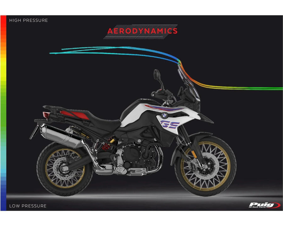 BMW F 750 GS [2024] – Nastavitelné čelní sklo – silně tónované