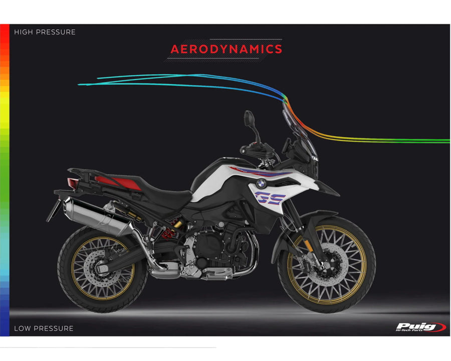 BMW F 750 GS [2024] – Nastavitelné čelní sklo – silně tónované