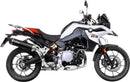 bmw f 750 gs [LEOVINCE] – Zadní tlumič Nero - nerez