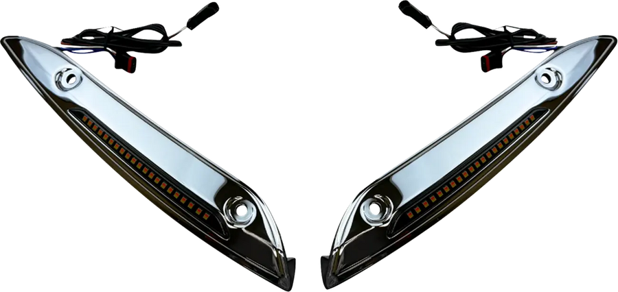 harley davidson fltr [VLASTNÍ DYNAMIKA] - Genesis® 4 Dynamic LED Road Glide® proužek čelního skla