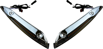 harley davidson fltruse [VLASTNÍ DYNAMIKA] - Genesis® 4 Dynamic LED Road Glide® proužek čelního skla