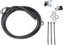 harley davidson fxsts [DRAG SPECIALTIES] – rozšířená sada černé vinylové brzdové šňůry-1