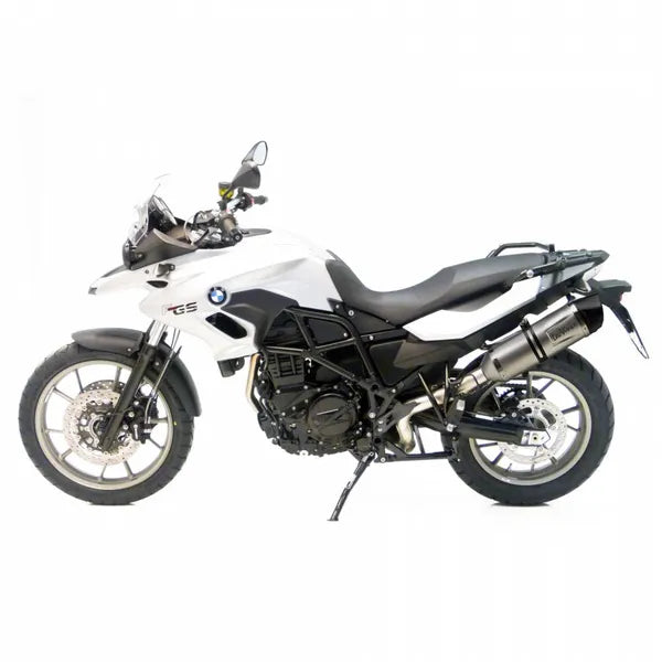 BMW F 800 GS Adventure [LEOVINCE] – nasouvací tlumič LV One Evo z nerezové oceli