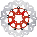Harley-Davidson XL 883 L Sportster SuperLow [2020] - Plovoucí vlnitý brzdový kotouč - Povrch: červený, stříbrný, nerezová ocel - Obrázek 7