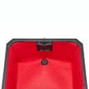 ALPINA Monolock Topcase aus Aluminium, schwarz – 44 Liter, mit Universalplatte und Montagekit