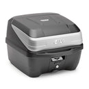 B32 BOLD Monolock horní kufr s deskou – černý hladký / objem 32 litrů / max. zatížení 3 kg