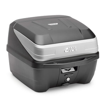 B32 BOLD Monolock Topcase mit Platte – schwarz uni / 32 Liter Volumen / max Zuladung 3 kg