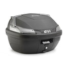 B37 BLADE Tech - Monolock horní kufr s deskou – matná černá / Max. nosnost 3 kg