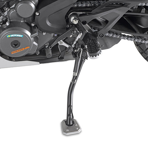 KTM Adventure 390 [GIVI] - Nožní nástavec z hliníku a nerezové oceli pro originální boční stojan