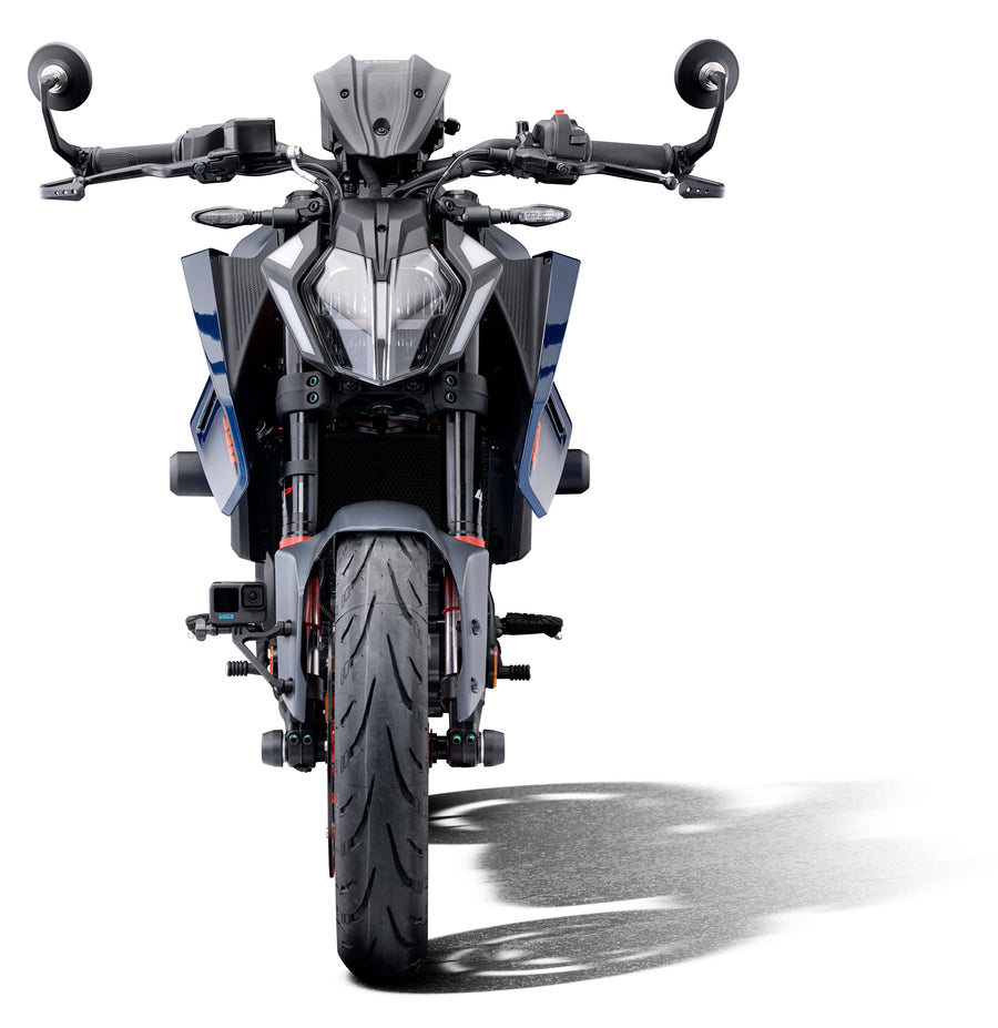 KTM 390 Duke [2024+] - Lenkerendenspiegel- und Hebelschützer-Kit Retro