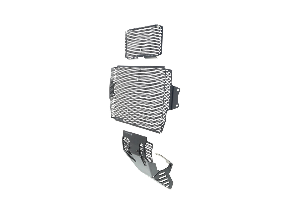 Ducati Multistrada V2 S [2022–2024] - Kühler-, Öl- und Motorschutz-Set – 360° Ansicht 2