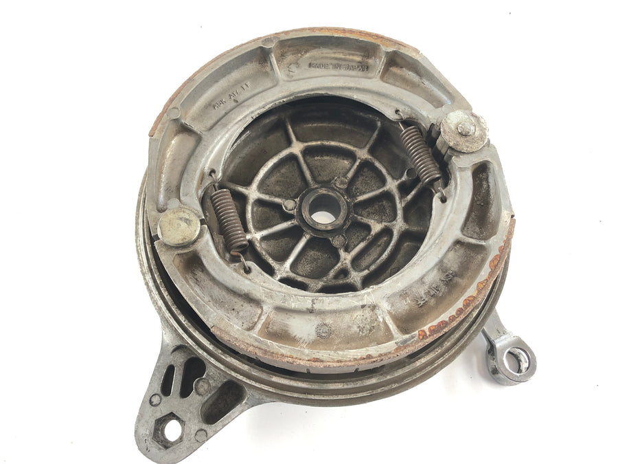 Suzuki T 500 [GT 500] - Brzdový brzdový brzdový buben brzdové kotevní desky