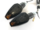 LED BLINKER s odpory Black [s e -testovou značkou] - Yamaha Kawasaki Suzuki Ducati KTM-2