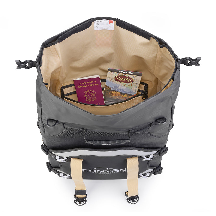 GRAVEL T - Waterproof Satteltaschen (Paar) – für Träger PL, PLR, PL_CAM, Volumen je 35 Liter