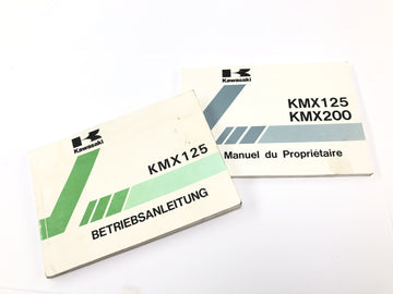 Kawasaki KMX 125 [1996] - návod k obsluze návod k obsluze návod k obsluze servisní knížka