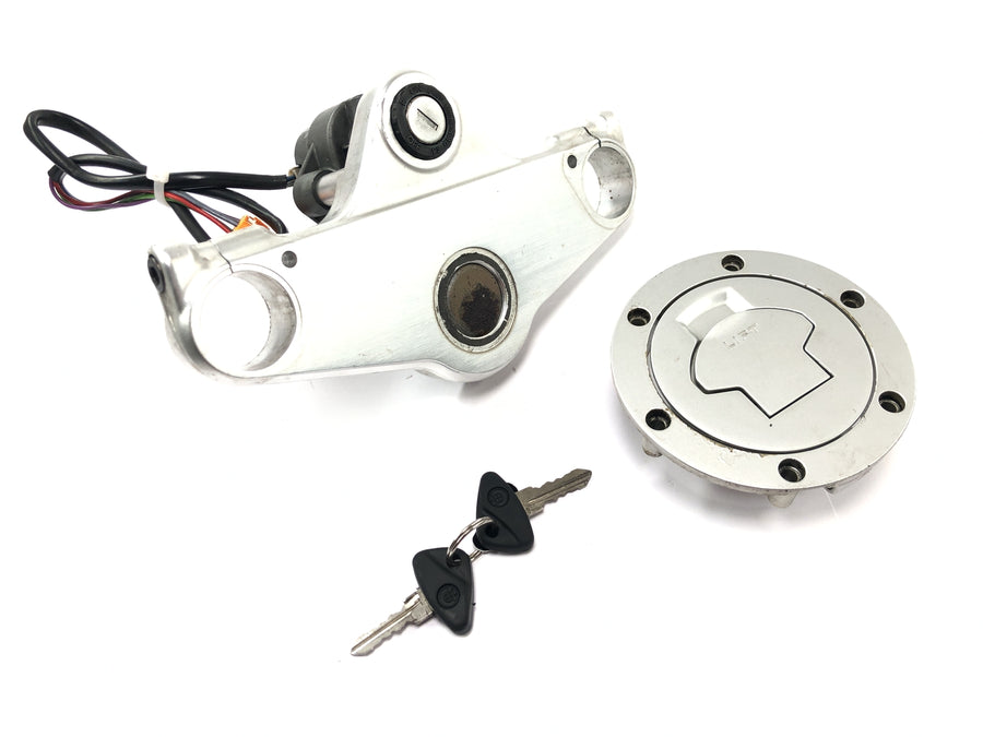 BMW K 1200 RS [1997] - Schlosssatz Zündschloss Lenkschloss Gabelbrücke Tankdeckel